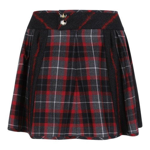 Vivienne Westwood Red Tartan Mini Skirt.