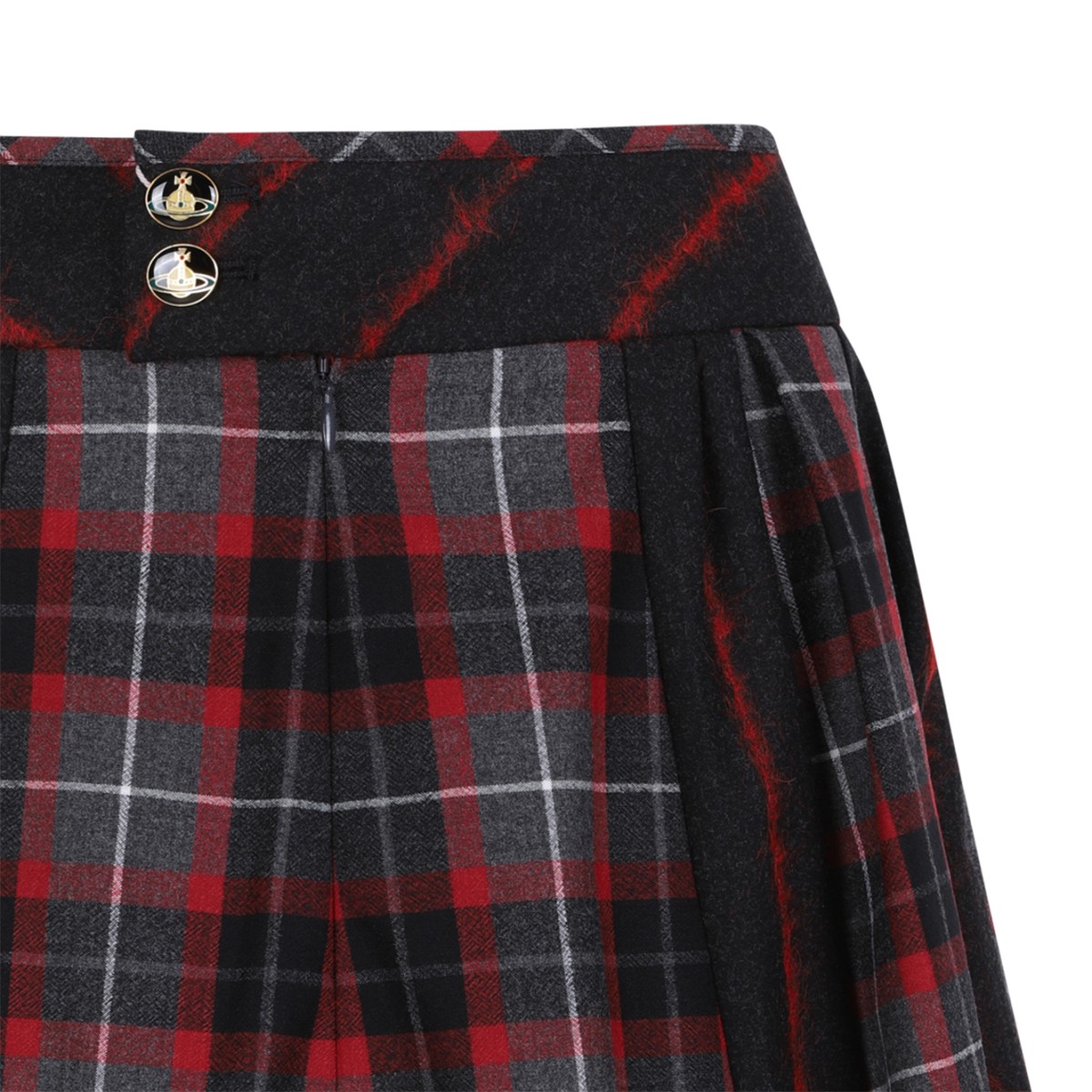 Vivienne Westwood Red Tartan Mini Skirt.