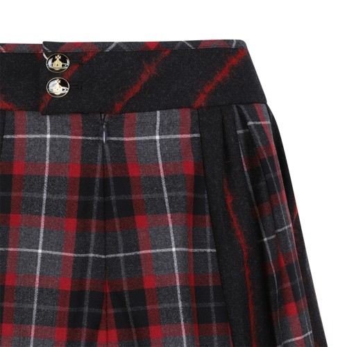 Vivienne Westwood Red Tartan Mini Skirt.