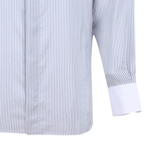 Tom Ford Light Blue Contrast Collar Shirt.