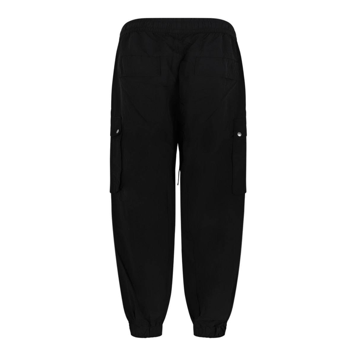 Thom Krom Black Cargo Jogger Trousers.
