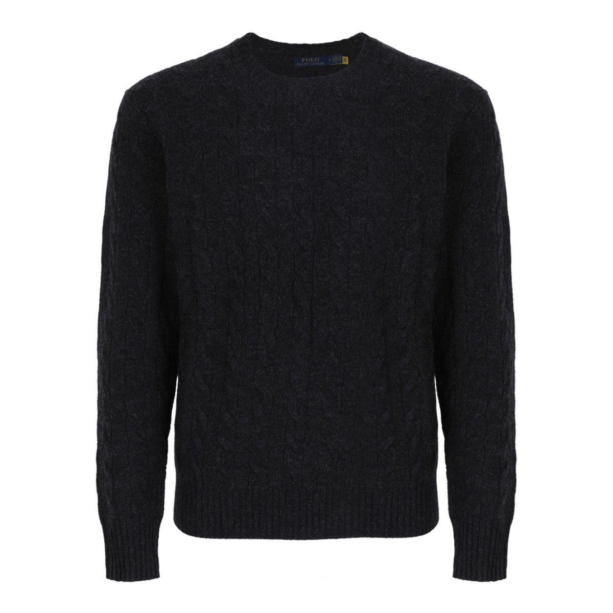 Polo Ralph Lauren Black Crew-Neck Sweater.