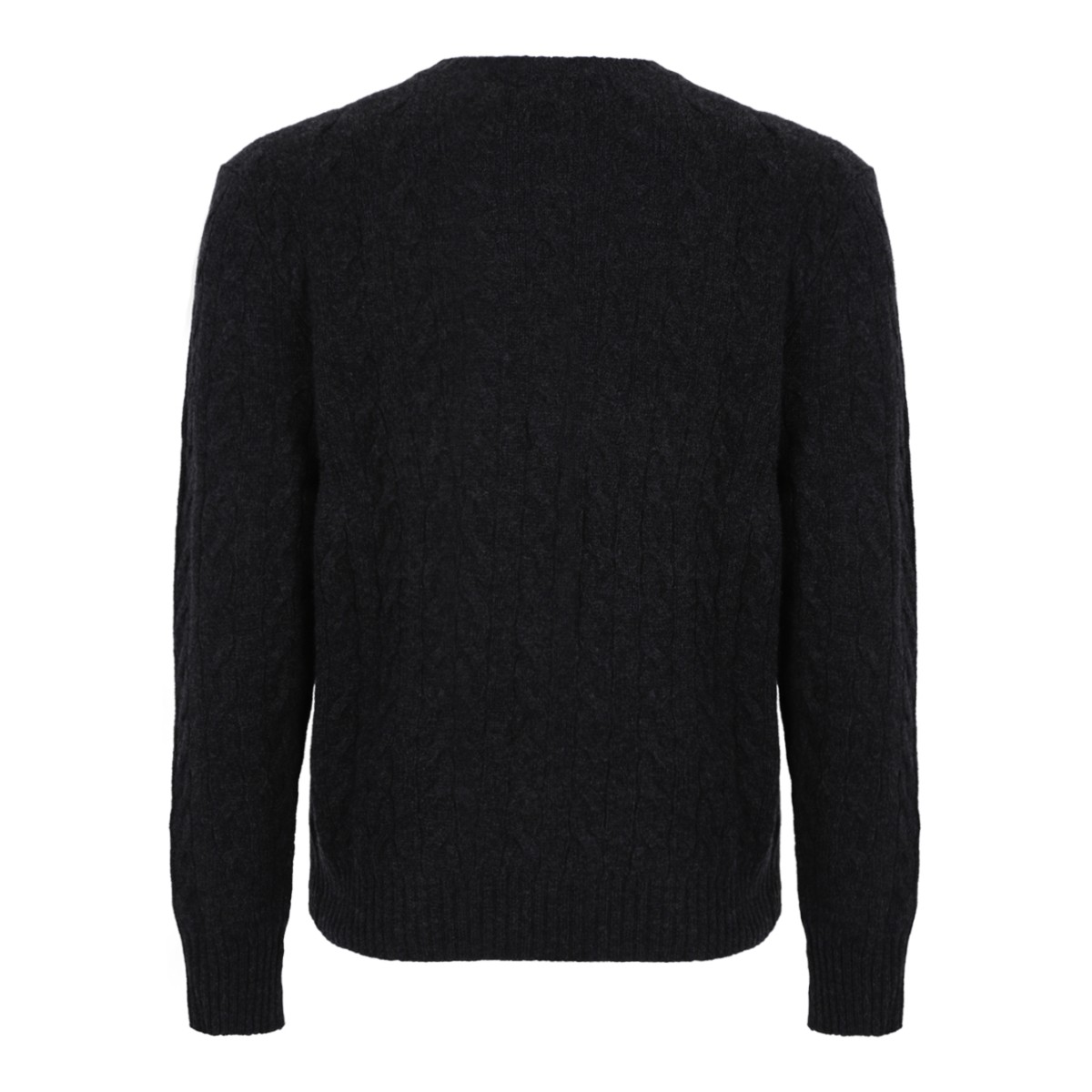 Polo Ralph Lauren Black Crew-Neck Sweater.