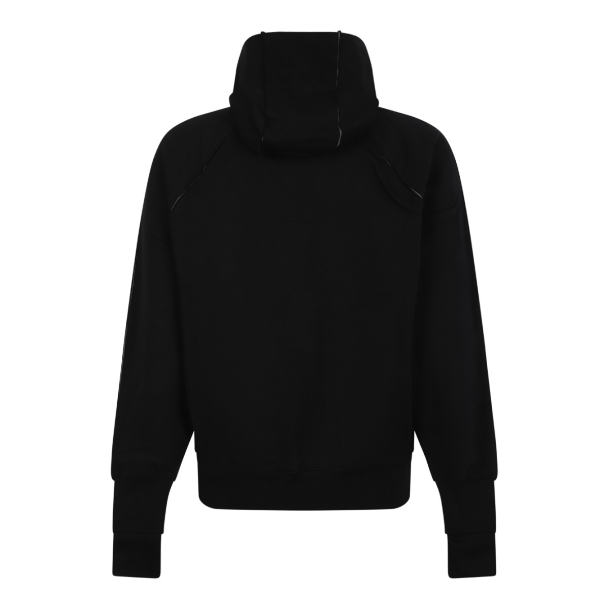 Thom Krom Black Hooded Sweatshirt.