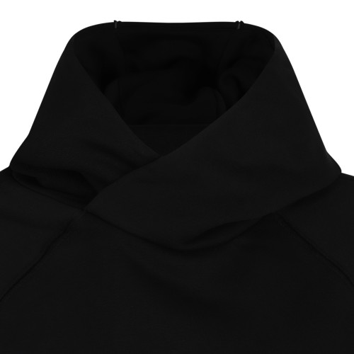 Thom Krom Black Hooded Sweatshirt.