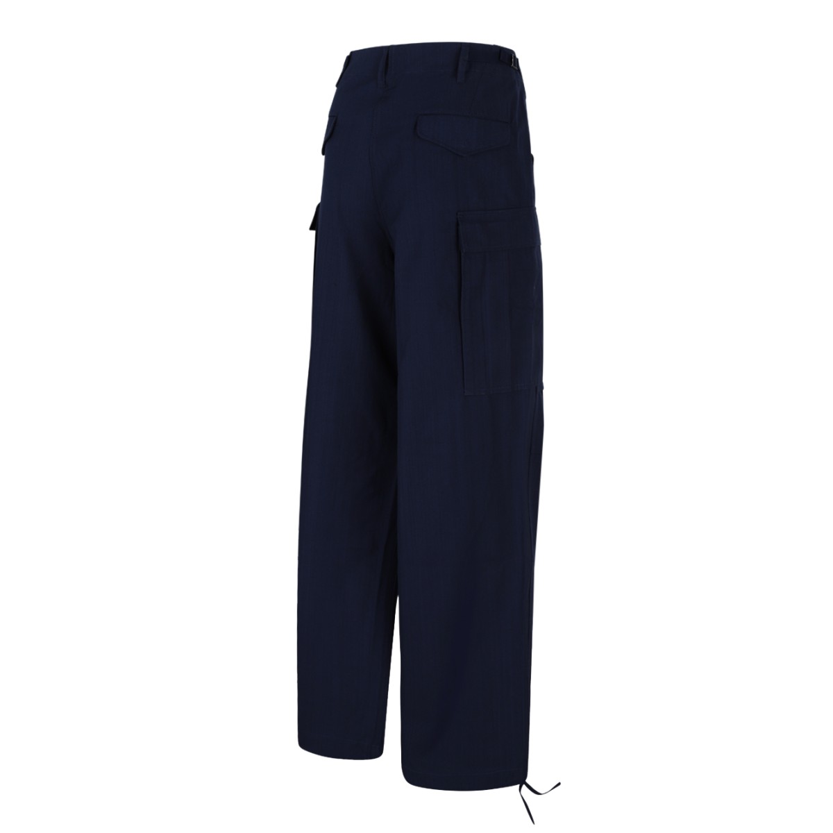 Kenzo Navy Blue Drawstring Trousers.