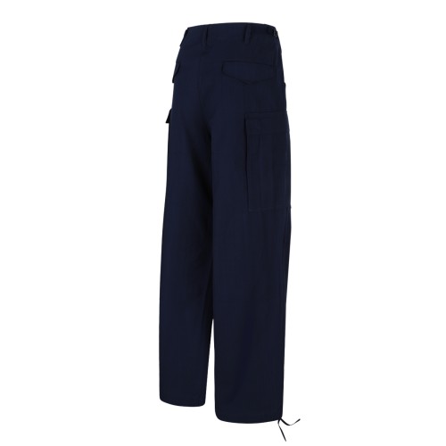 Kenzo Navy Blue Drawstring Trousers.