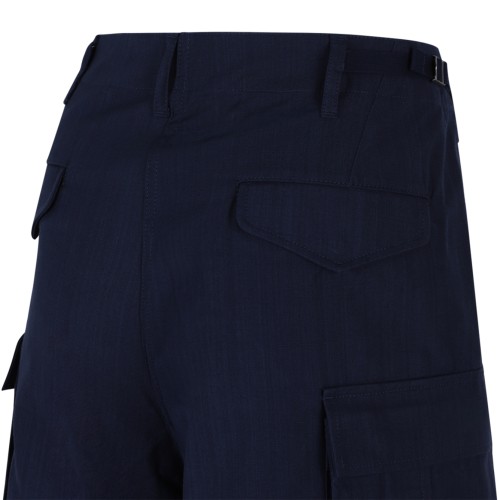 Kenzo Navy Blue Drawstring Trousers.