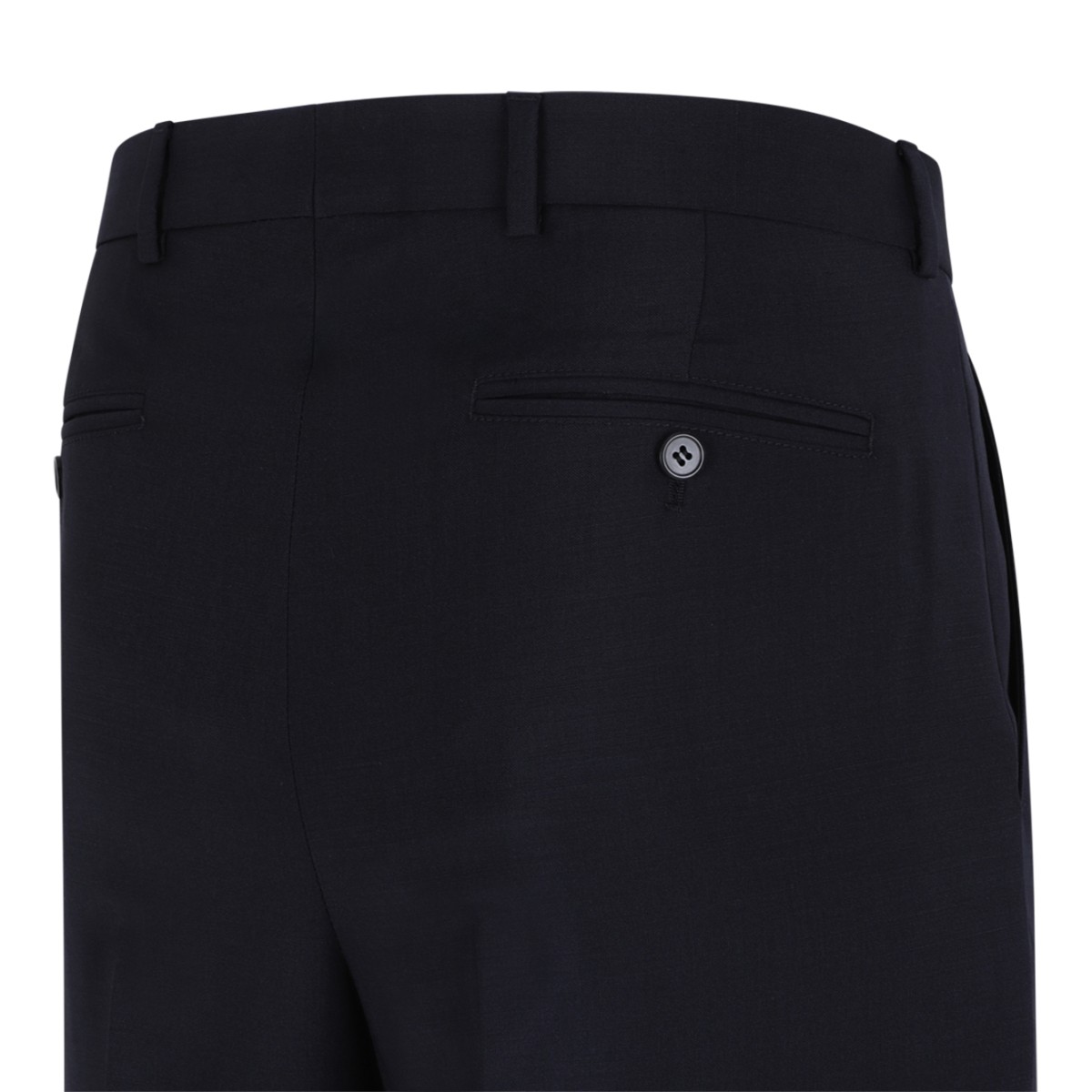 Prada Black Tailored Trousers.