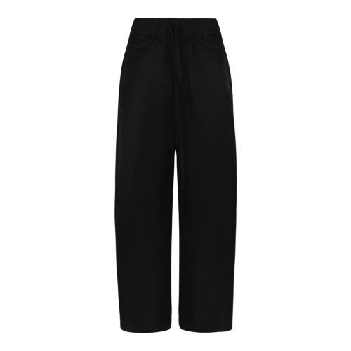 Thom Krom Black Wide-Leg Trousers.