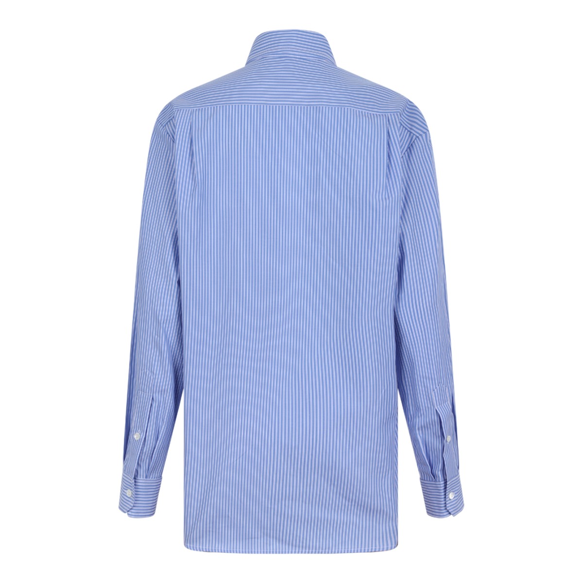 Douuod Light Blue Striped Shirt.