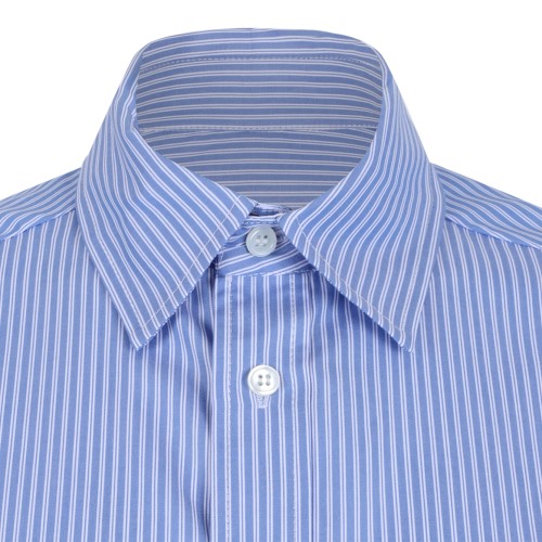Douuod Light Blue Striped Shirt.