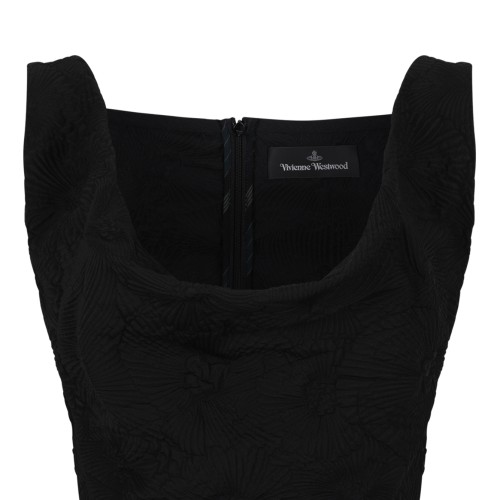 Vivienne Westwood Black Sculpted Mini Dress.