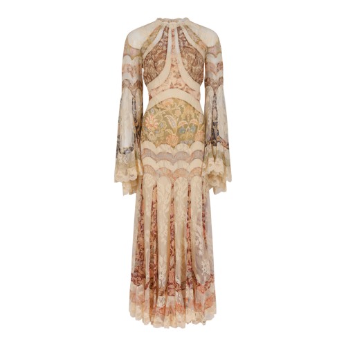 Zimmermann Multicolour Printed Maxi Dress.