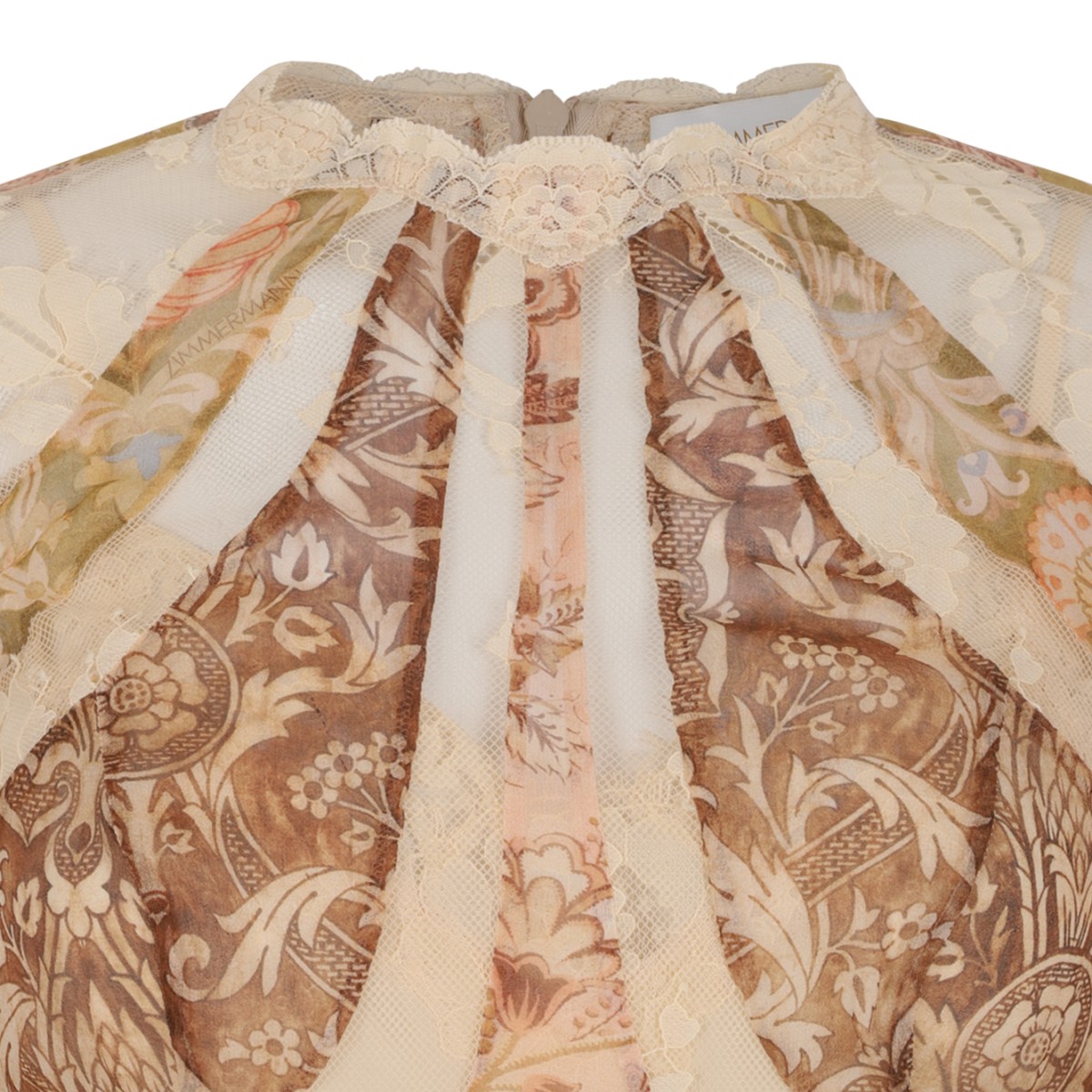 Zimmermann Multicolour Printed Maxi Dress.