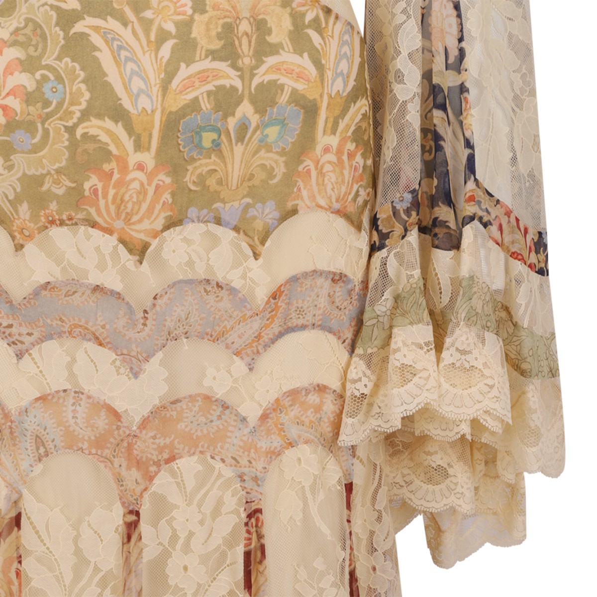 Zimmermann Multicolour Printed Maxi Dress.