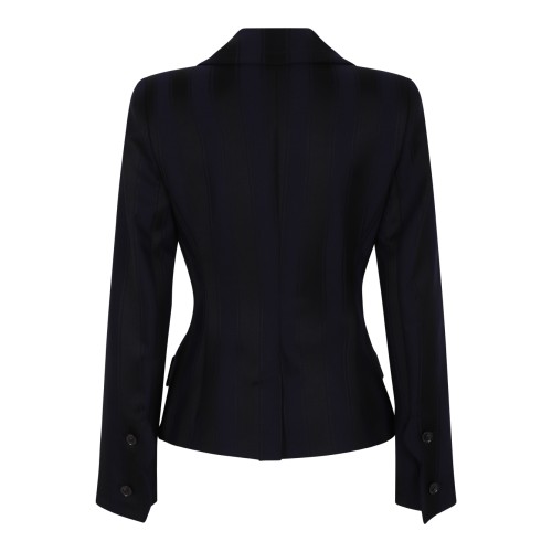 Vivienne Westwood Black Double-Breasted Blazer. 2