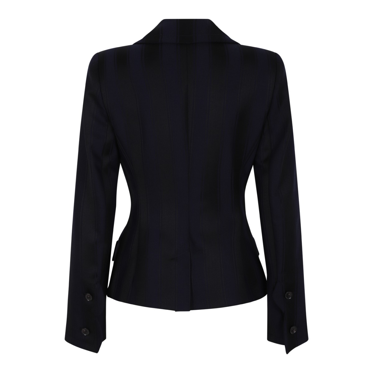 Vivienne Westwood Black Double-Breasted Blazer.