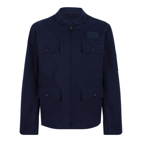 Kenzo Navy Blue Utility Jacket.
