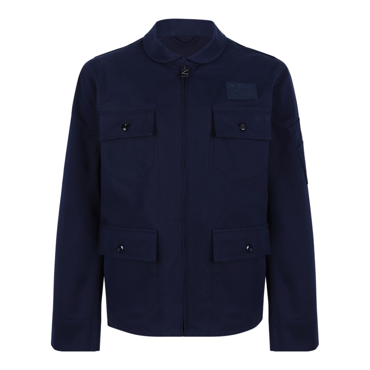 Kenzo Navy Blue Utility Jacket.