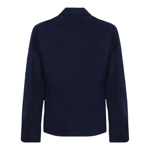Kenzo Navy Blue Utility Jacket. 2