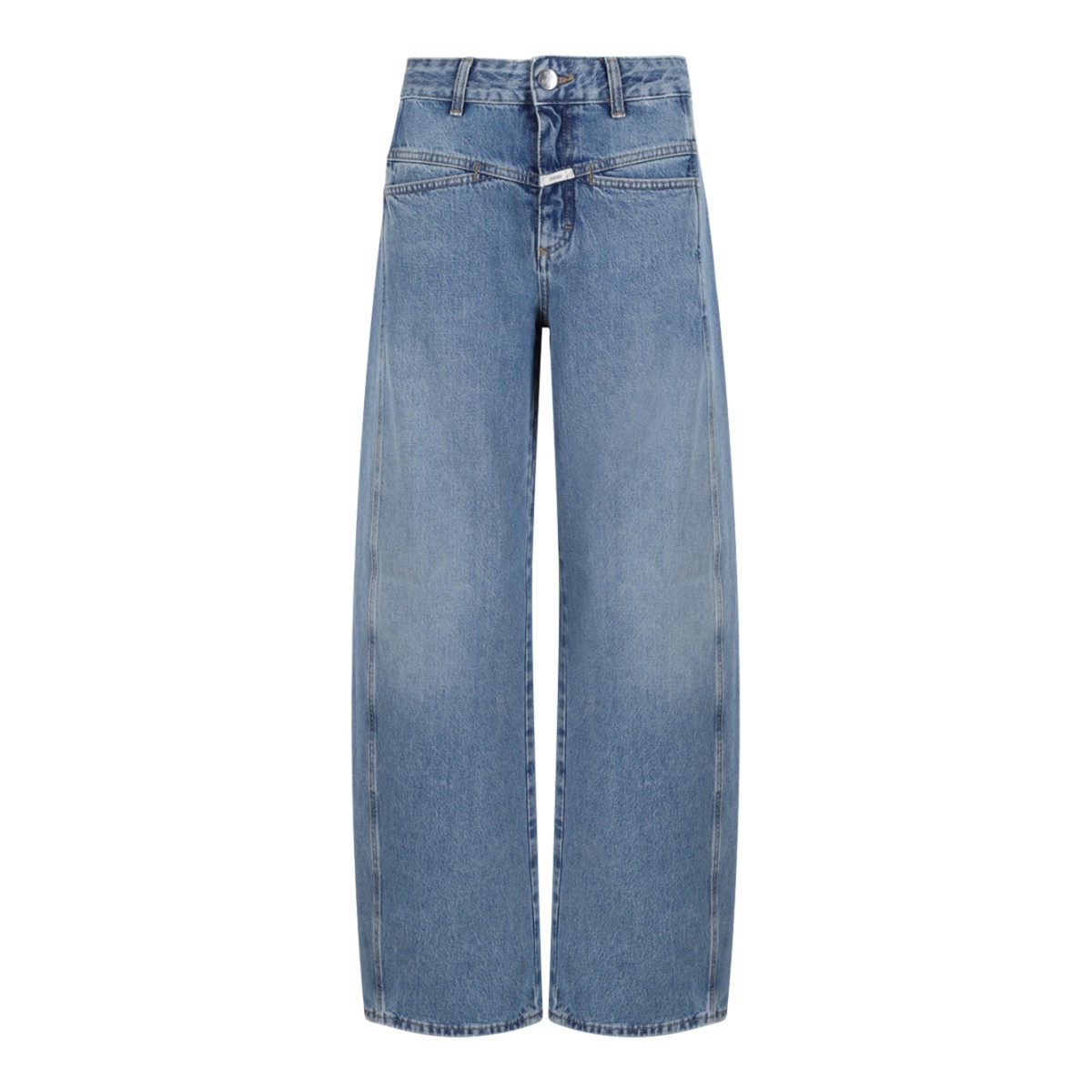 Closed Light Blue Wide-Leg Jeans.