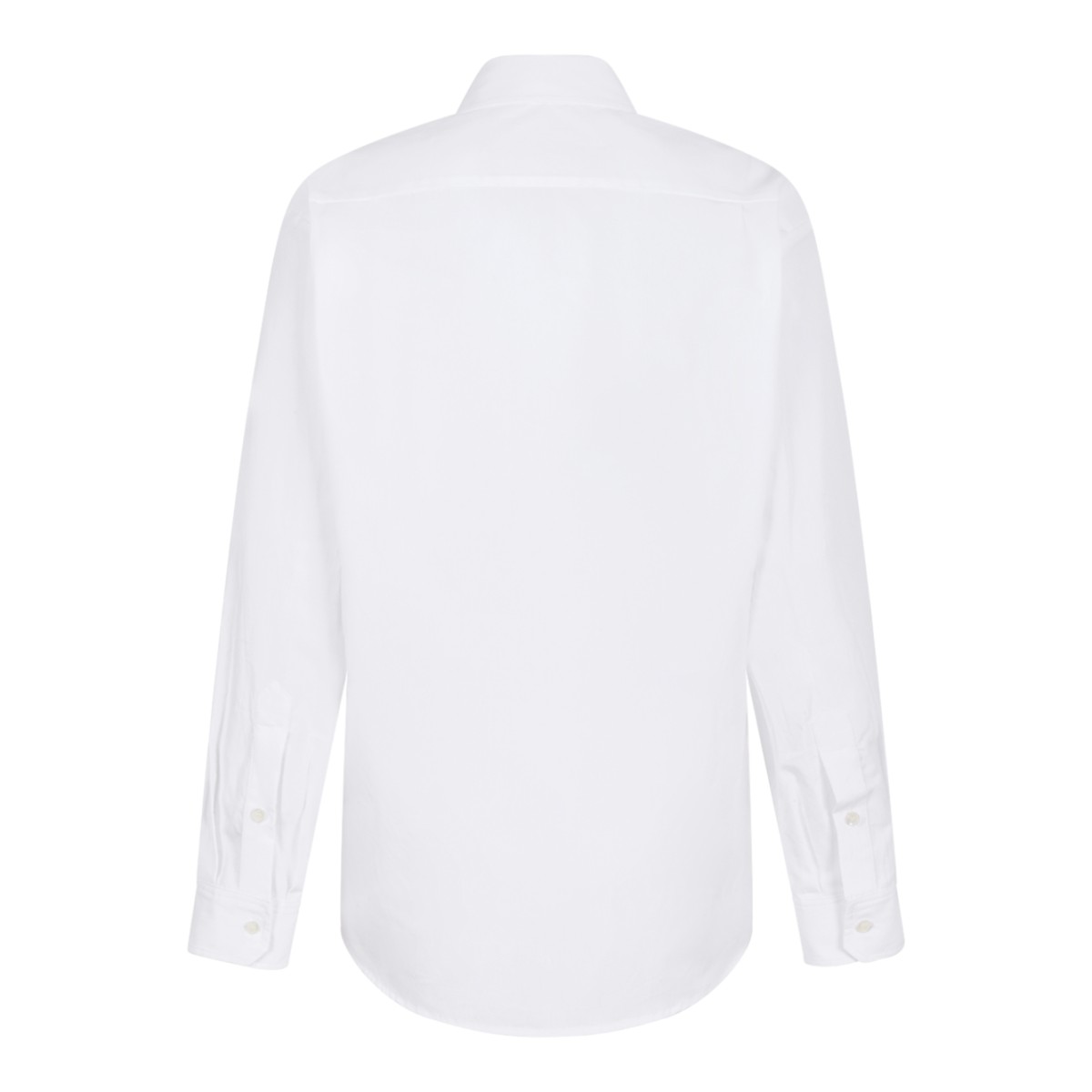 Douuod White Classic Cotton Shirt.