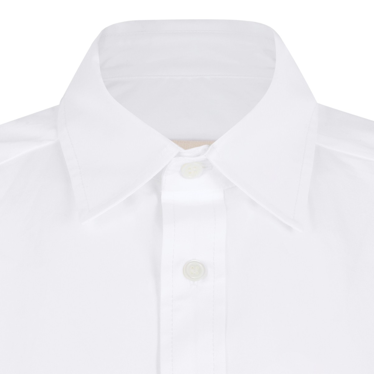 Douuod White Classic Cotton Shirt.