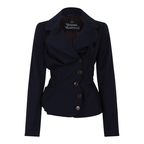 Vivienne Westwood Navy Blue Tailored Blazer.