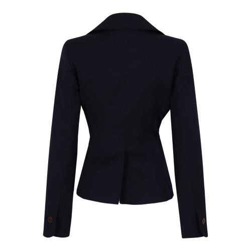 Vivienne Westwood Navy Blue Tailored Blazer. 2
