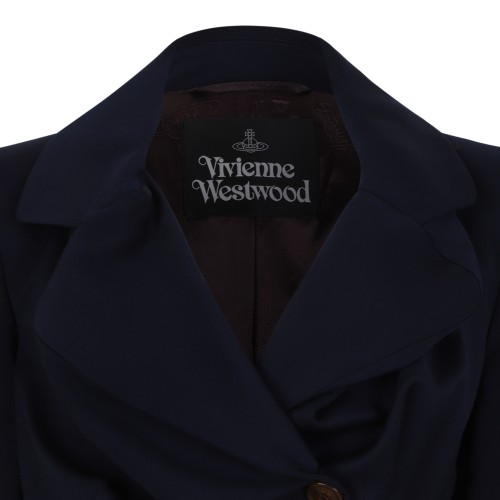 Vivienne Westwood Navy Blue Tailored Blazer.