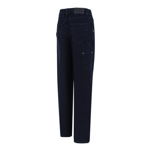 Closed Dark Blue Straight-Leg Jeans.