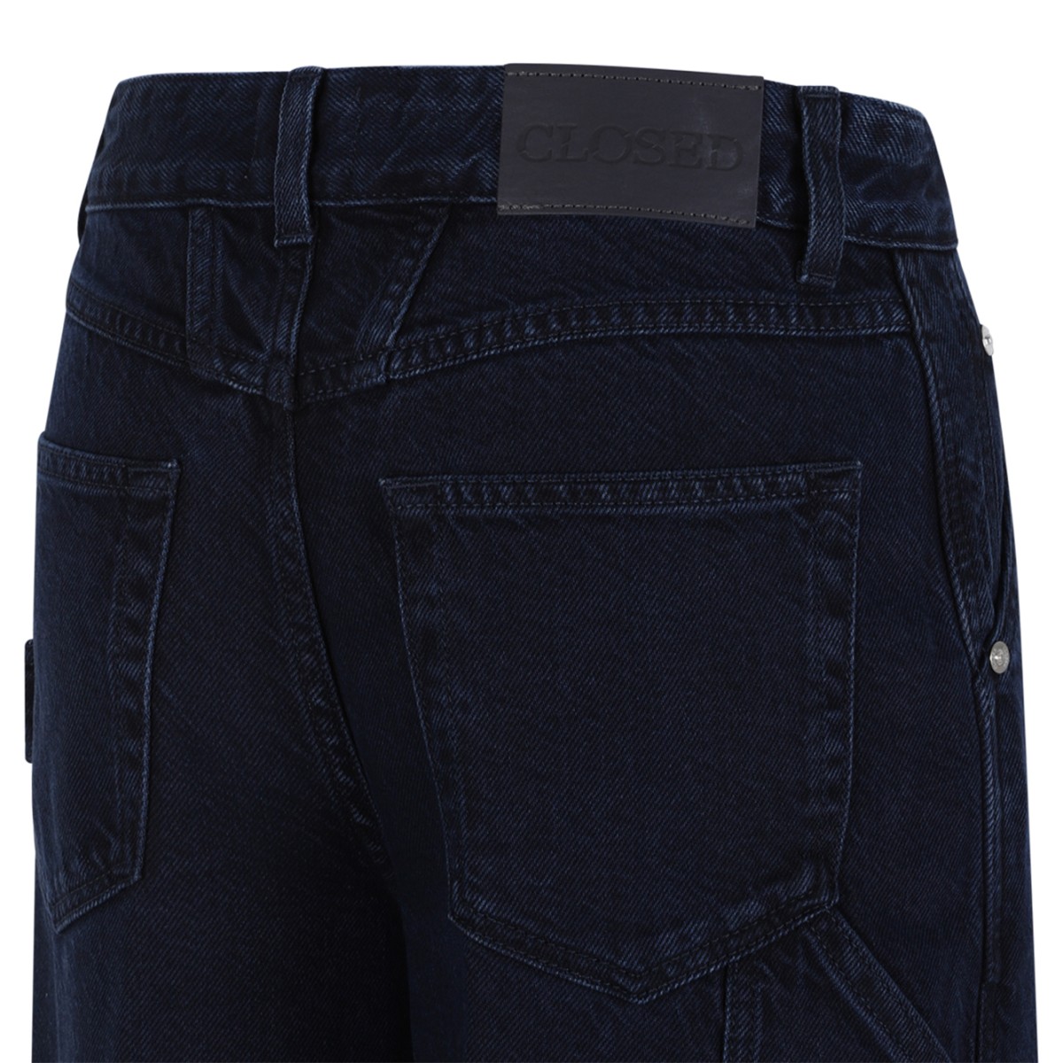 Closed Dark Blue Straight-Leg Jeans.