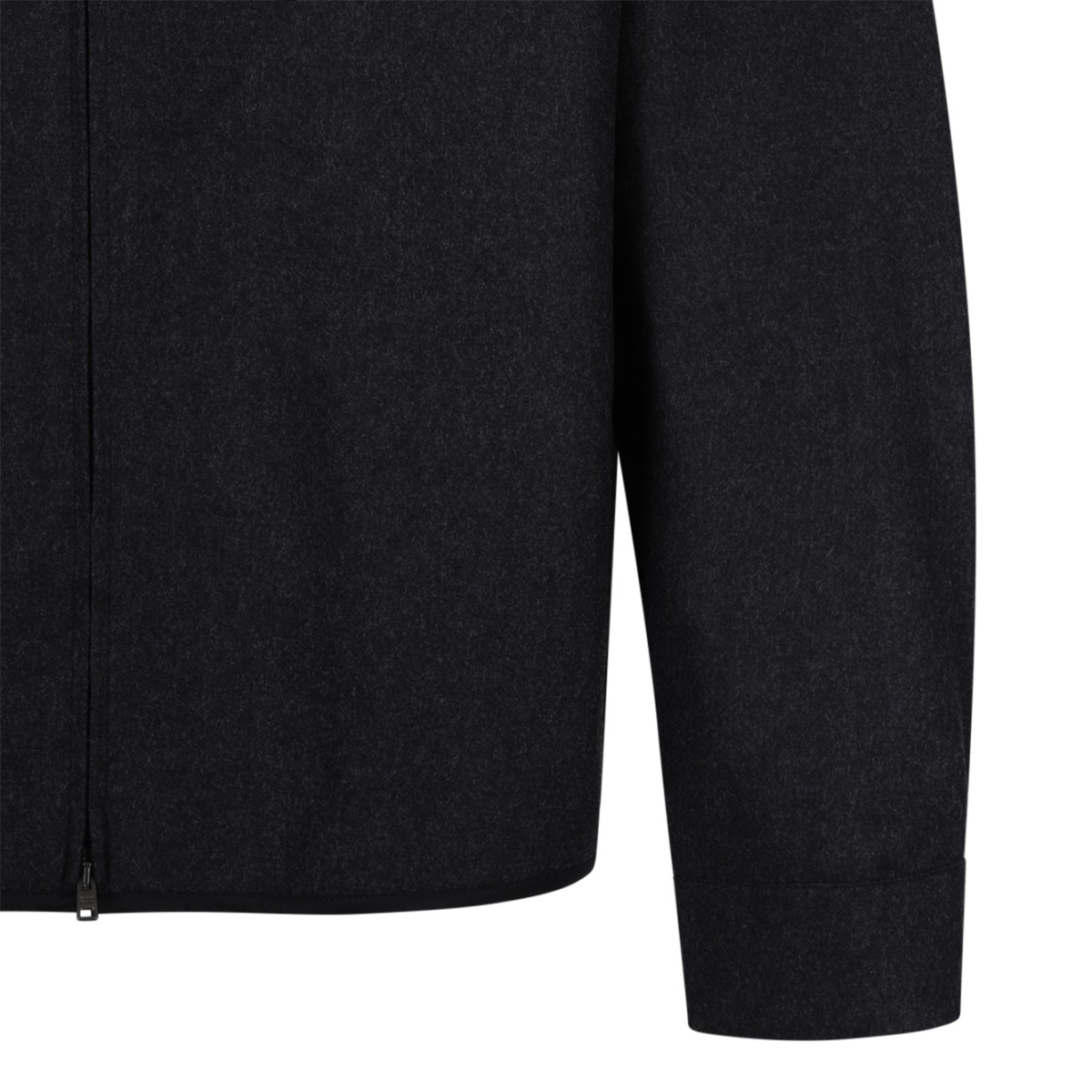 Prada Black Zip-Up Jacket.