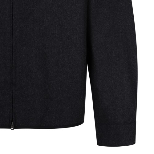 Prada Black Zip-Up Jacket.