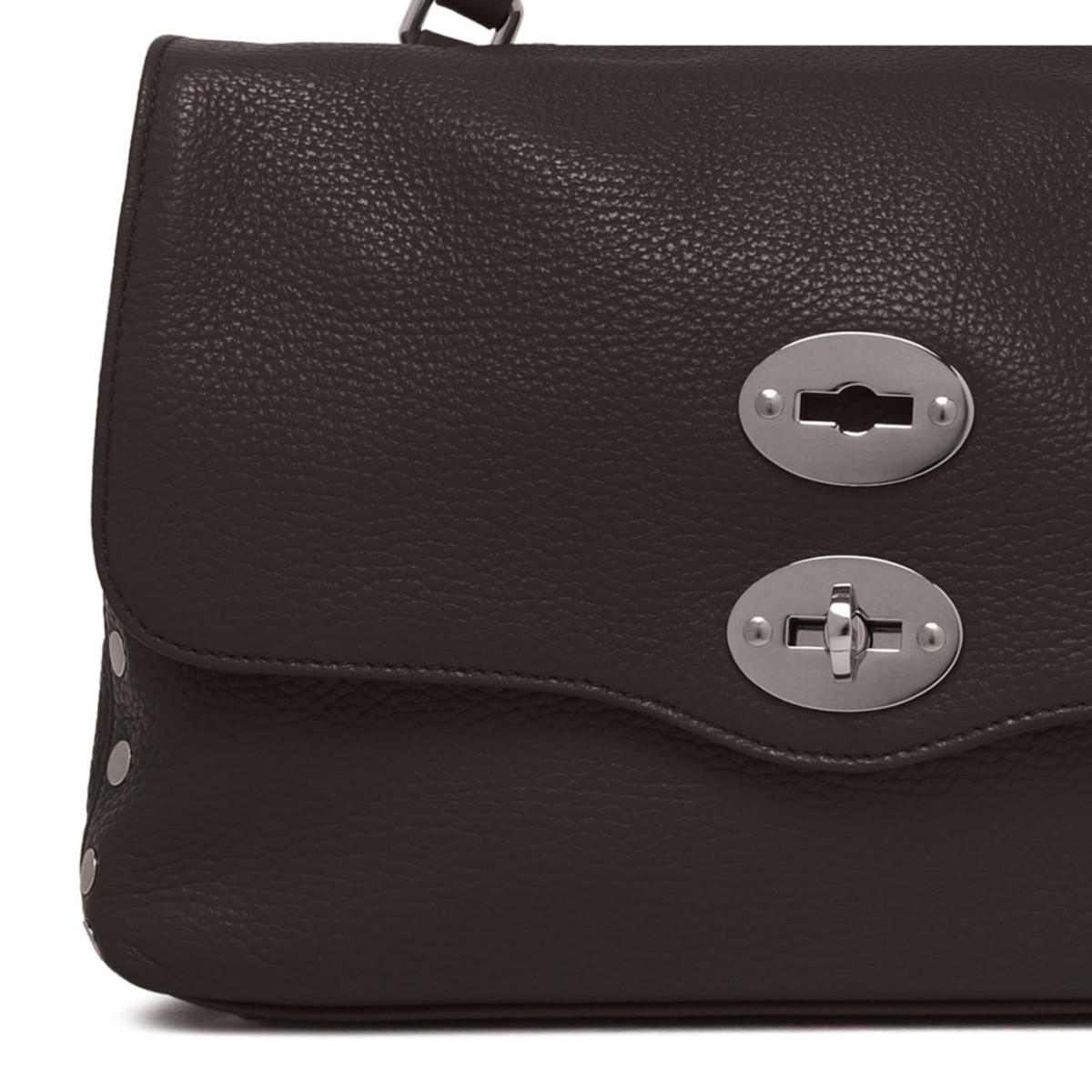 Zanellato Brown Dolce Amaro Small Postina Bag.