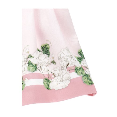 Pink Floral Tailored Shorts.