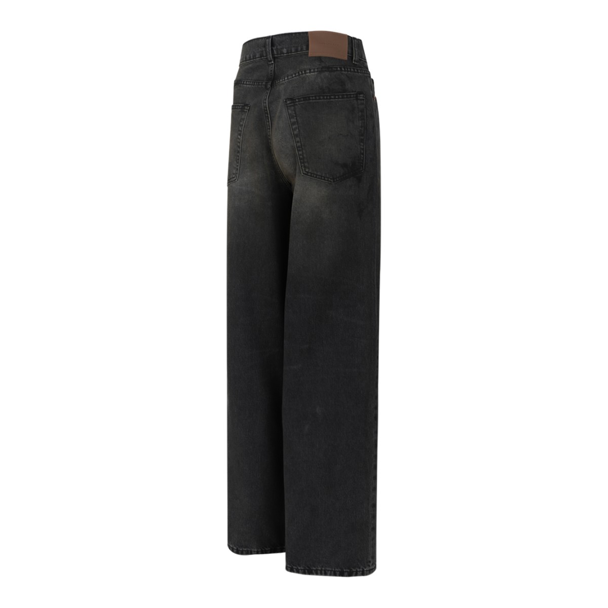Our Legacy Black Wide-Leg Jeans.
