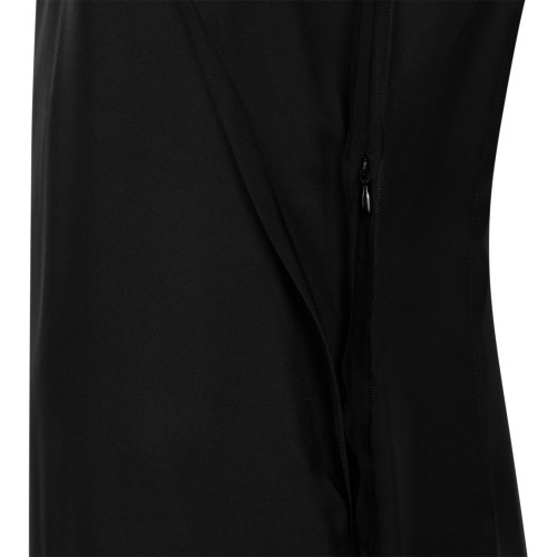 Black Sleeveless Midi Dress