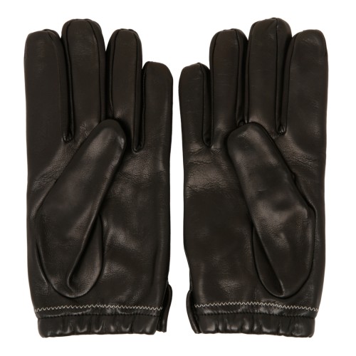 Our Legacy Black Leather Gloves. 2
