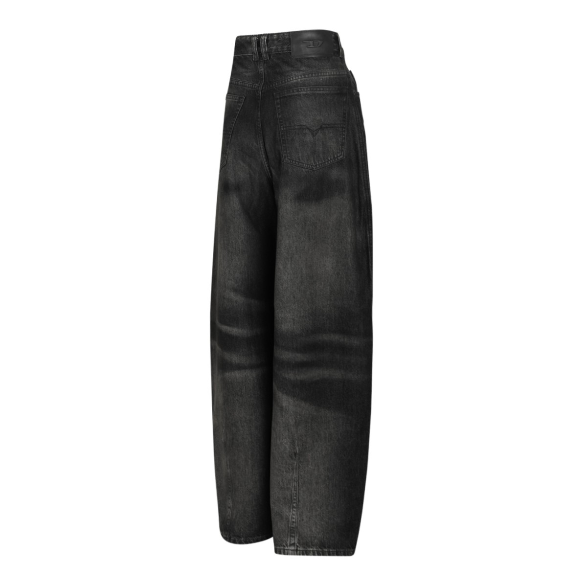 Black Wide-Leg Jeans
