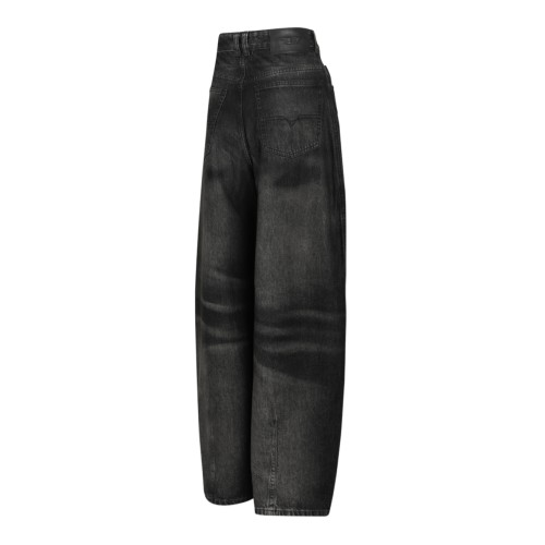 Black Wide-Leg Jeans