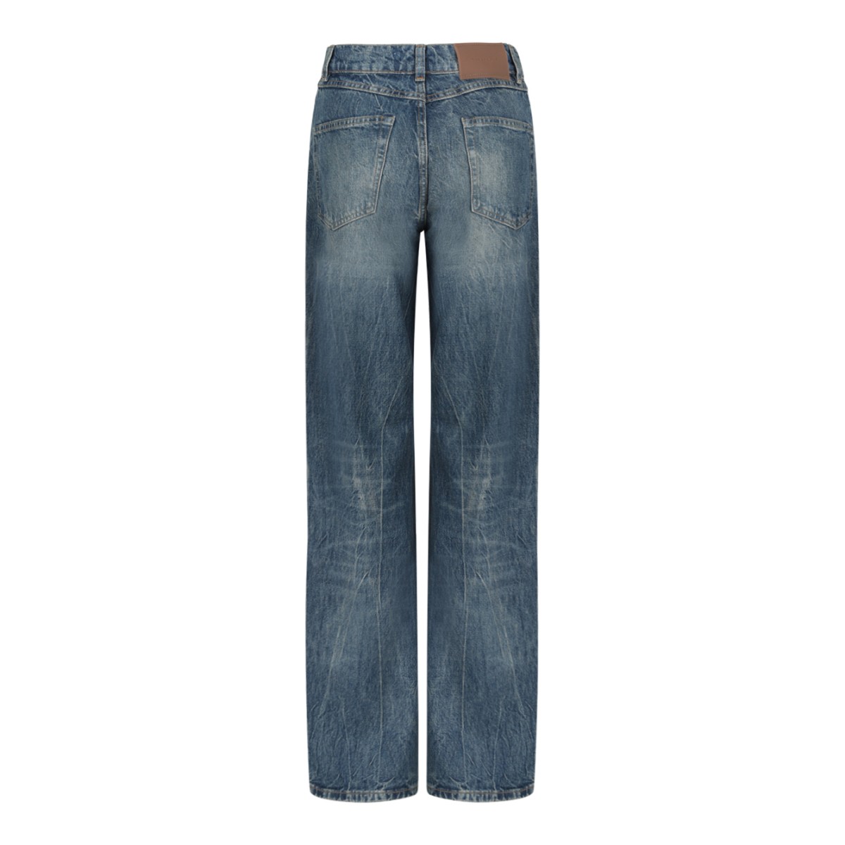 Our Legacy Blue Straight-Leg Jeans.