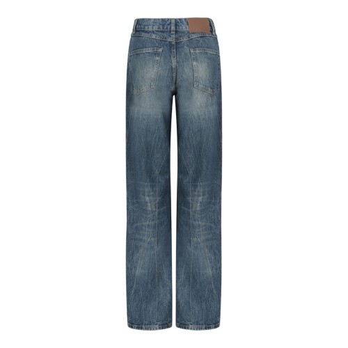 Our Legacy Blue Straight-Leg Jeans.