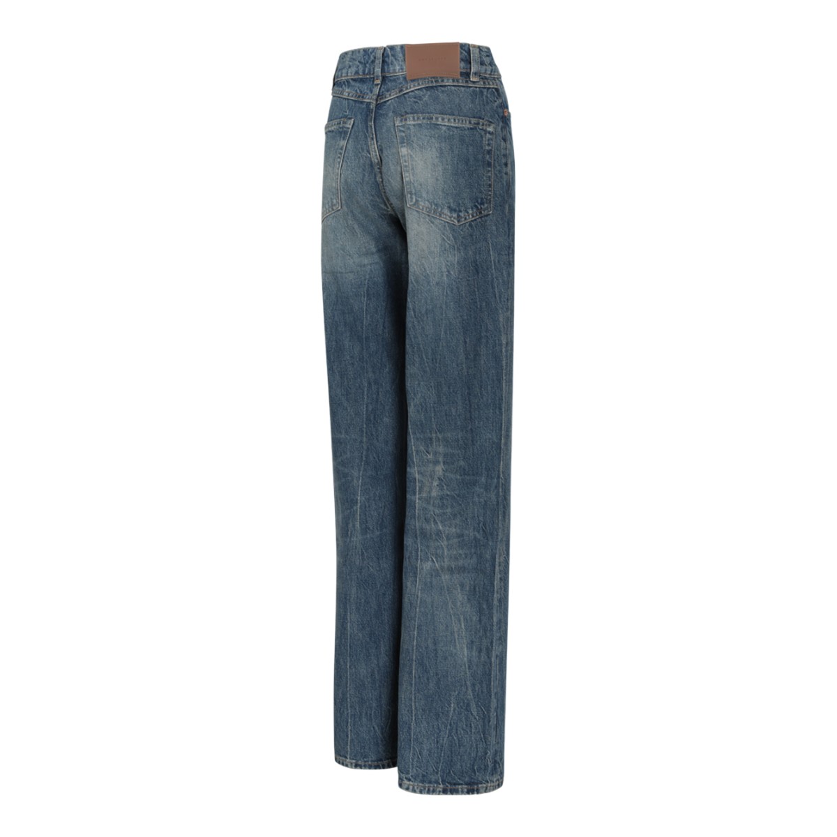 Our Legacy Blue Straight-Leg Jeans.