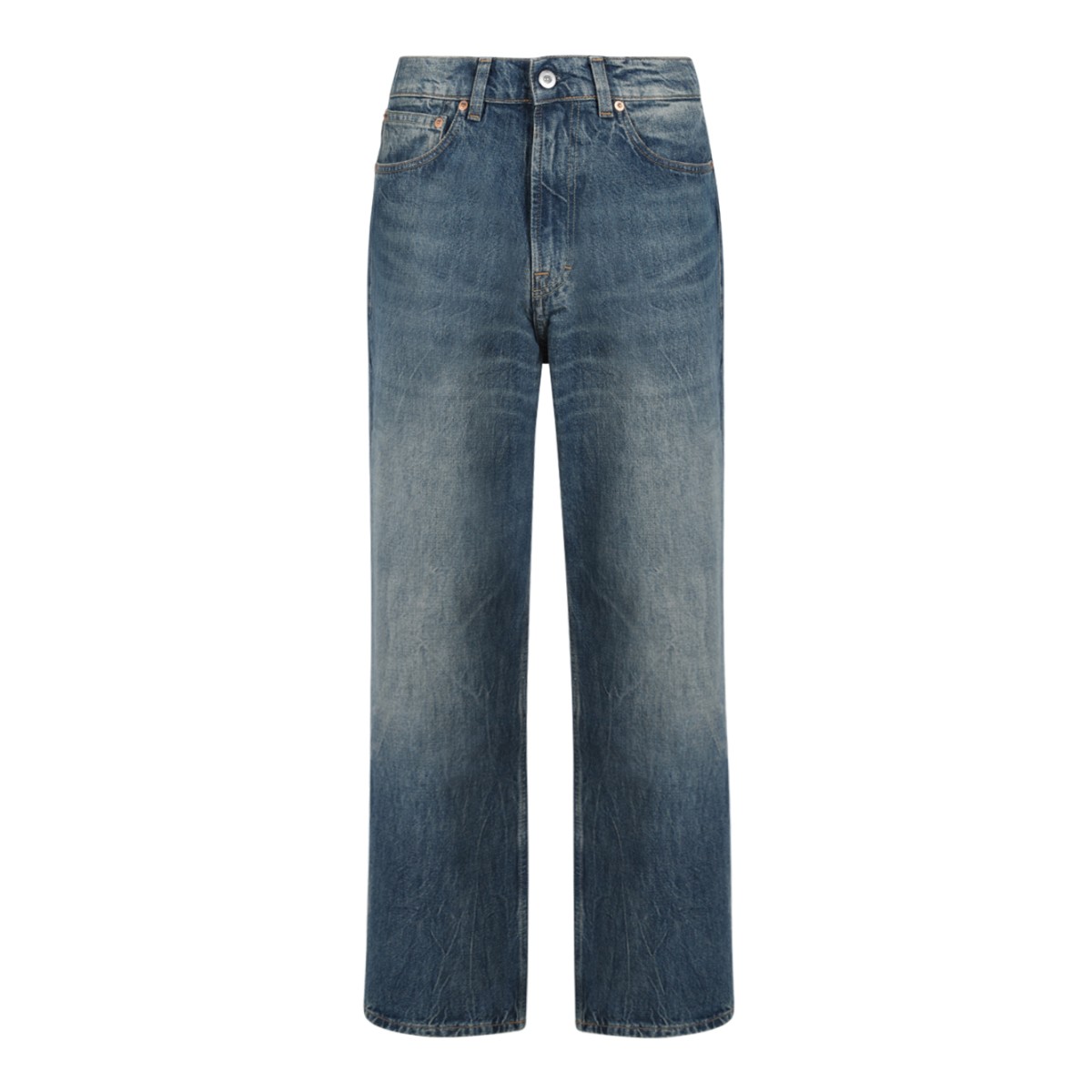 Our Legacy Blue Wide-Leg Jeans.
