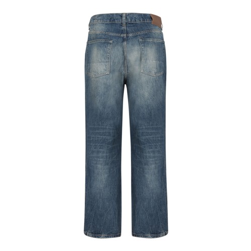 Our Legacy Blue Wide-Leg Jeans. 2