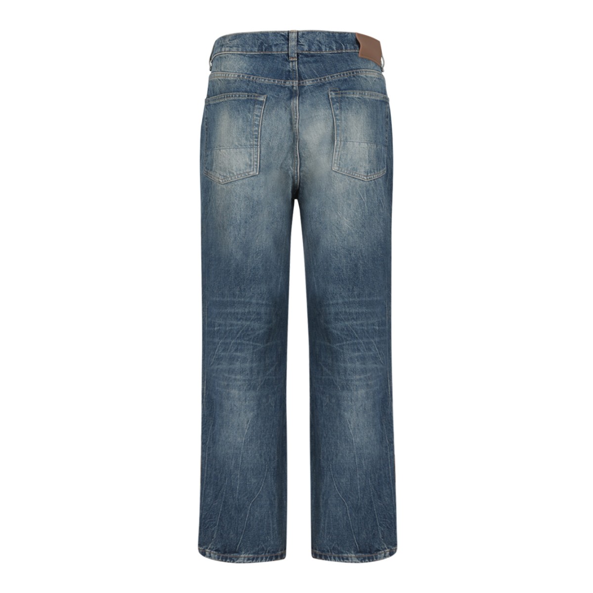 Our Legacy Blue Wide-Leg Jeans.