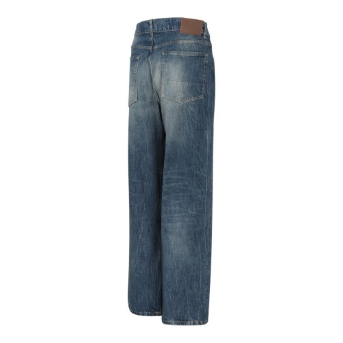 Our Legacy Blue Wide-Leg Jeans.