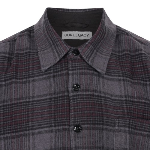 Our Legacy Grey Check Shirt.